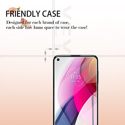 Moto G Stylus 2021 Screen Protector + Camera Lens Protectors By Yeyebf, [2 Pack] Tempered Glass Screen Protector [Bubble-Free][Case-Friendly] Screen Protector Glass For Moto G Stylus 2021 #TOP4