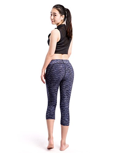 Musclealive Damen Fitness Fest Yoga Legging Trainieren Bodybuilding Women Sport Kleidung 90% Polyester und 10% Elasthan
