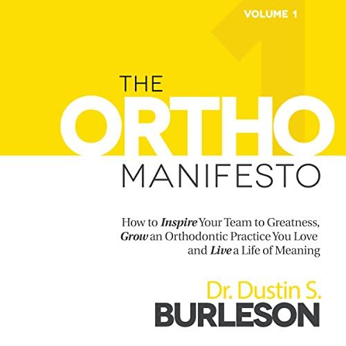 Page de couverture de The Ortho Manifesto - Dr. Dustin S. Burleson