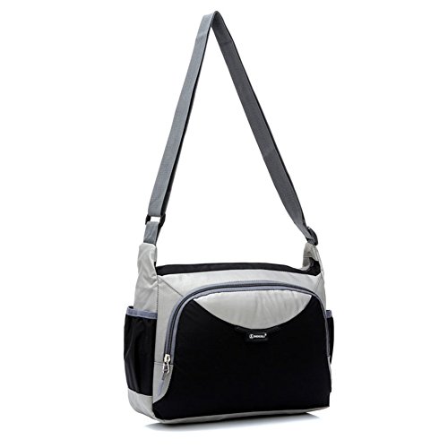 Sac de sport étanche en nylon avec port diagonal ergonomique