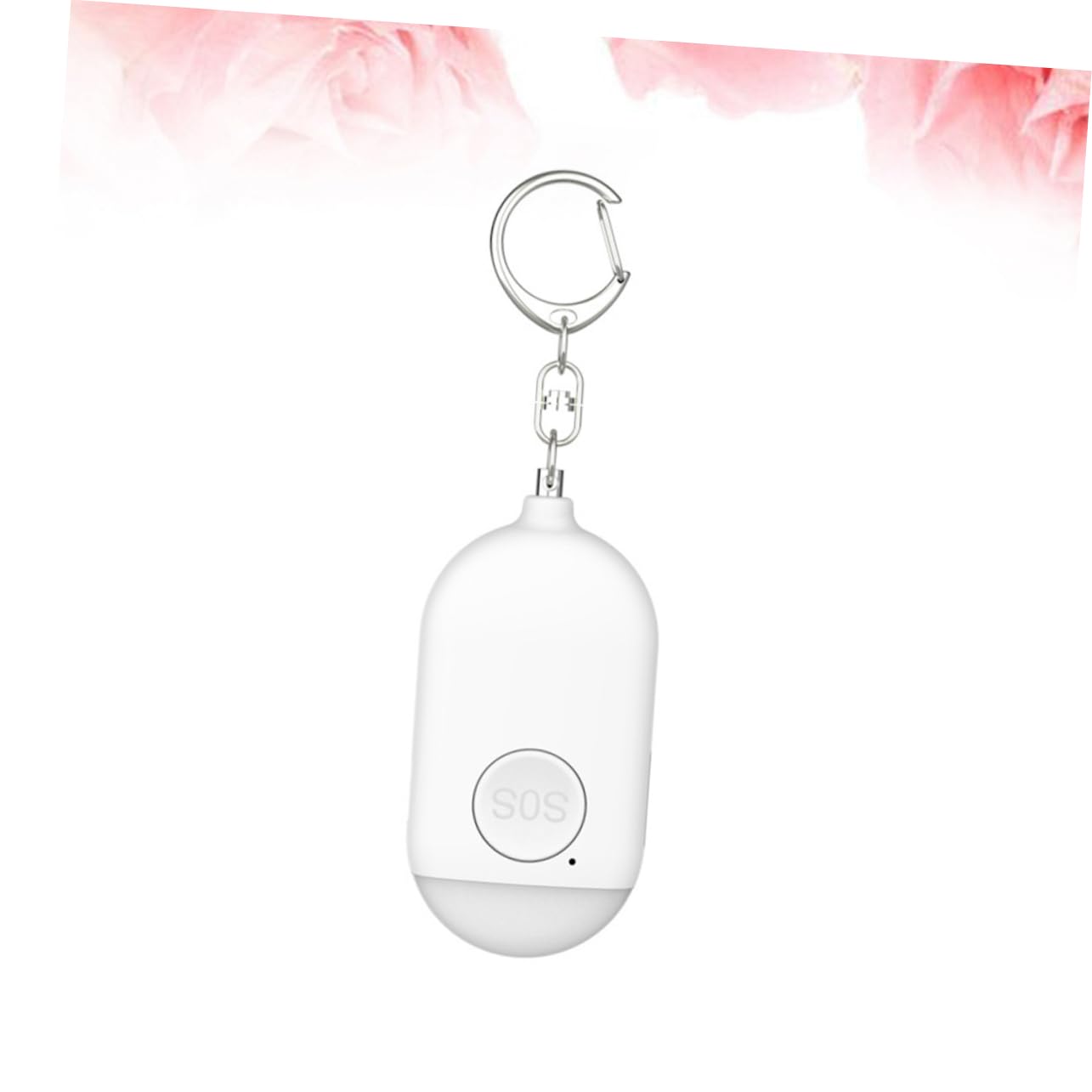 Gadpiparty 3pièces Alarme De Sécurité Dispositif Compact Et pour Joggeurs Et Personnes Seules Blanc