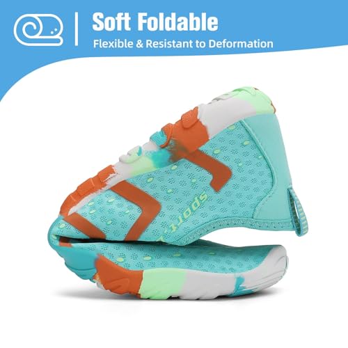 Image of Mishansha Water Shoes for Women Men, Quick-Dry Barefoot Swim Shoes with Drainage Holes, Lightweight Aqua Shoe for Beach Pool River Boating Yoga Walking