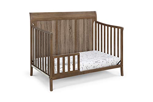 Image of Suite Bebe Shailee Toddler Guard Rail in Brown Stone