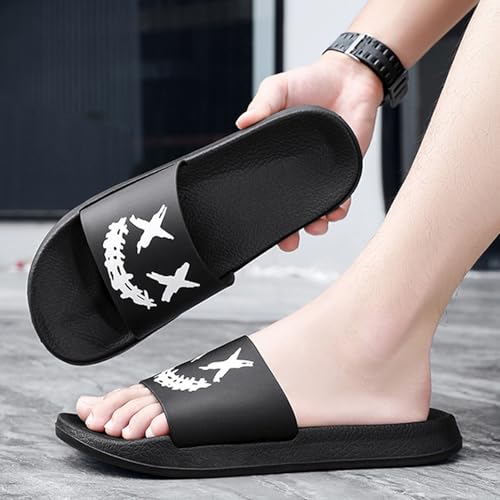 Fashion Men's Cartoon Personalized Smile Printed Non-Slip Cloud Slippers - Soft Non-Slip Indoor/Outdoor Slippers4