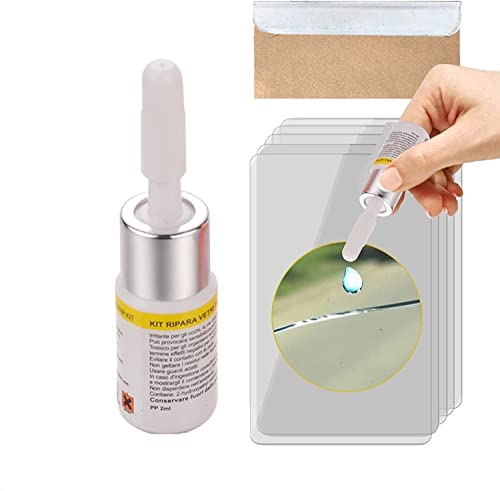 Car Car Windscreen Repair Automotive Glass Nano Repair Fluid-Car Windshield Repair Resin Cracked Glass Repair Kit,
