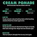 ZEUS Texture Cream Hair Pomade, Medium Hold, Natural Shine, Water Soluble Cream Pomade for Men (Made in USA) 4 oz.