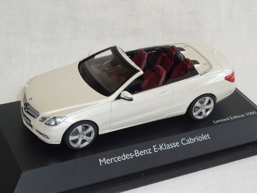 Preisvergleich Produktbild Schuco Mercedes-Benz E-klasse W212 Ab 2009 Cabrio Weiss A209 1 / 43 Modell Auto Modellauto