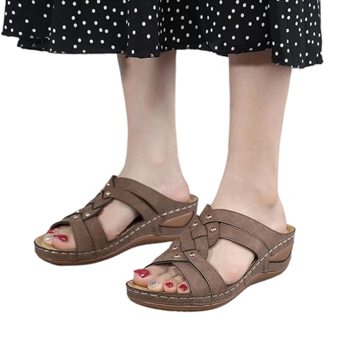 Chaussures ville légères et respirantes avec semelle compensée
