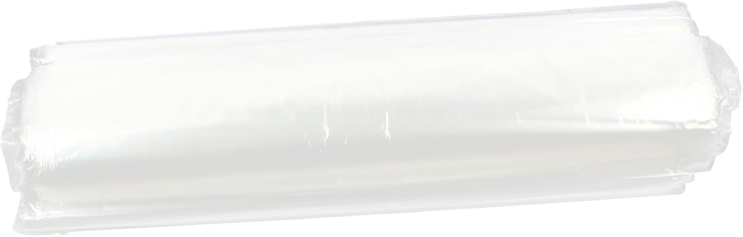 100pcs Shrink Wrap Bags Odorless Heat Shrink Film for Packaging Storage and Moving Professional Grade Heavy Duty for Baskets