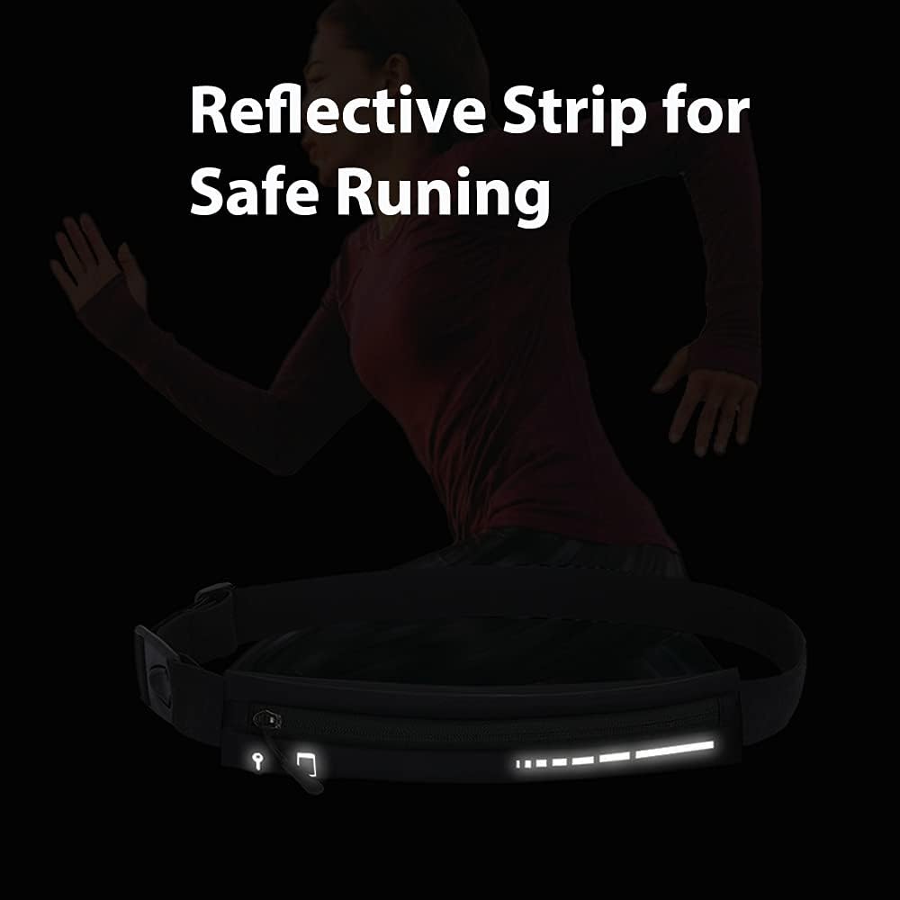 Slim Running Belt for Women & Men,Running Waist Pack Phone Holder,Jogging Workout Fanny Pack Runners Pouch Gear Accessories for iPhone 12 11 Pro Max XS XR 8 7 Plus Traveling Gift : Sports & Outdoors