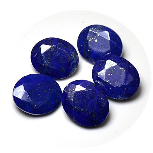Lapis lazuli naturel facetté pour création de bijoux et astrologie