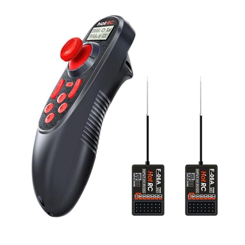 havcybin HOTRC DS-600 6CH 2.4GHz RC Transmitter and Receiver Remote Controller with DS 600 PWM...