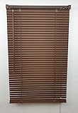 thesecrethome.es Persiana Veneciana PVC - 60 X 175 cm (Marron)