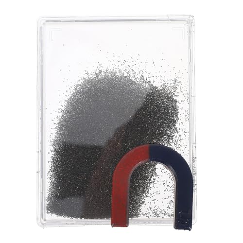 Kit d'aimants pour sciences physiques et boîte de poudre de fer Alipis pour l'apprentissage
