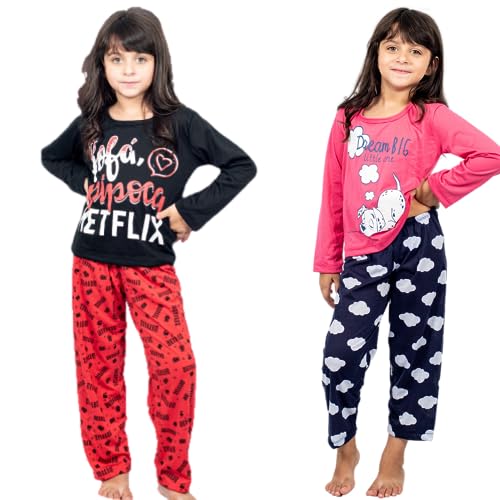 Pijama manga longa infantil