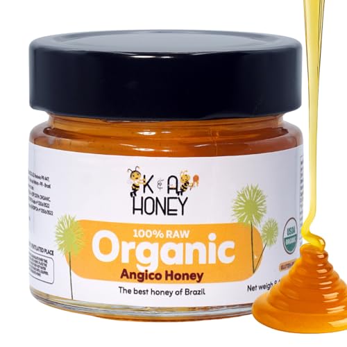 K&A Honey Angico Blossom Miel Orgánica 8.47 oz