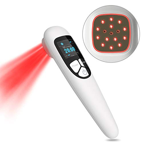 Cold Laser Red Light Therapy Device with Display, Pain Relief, Handhold, Low Level