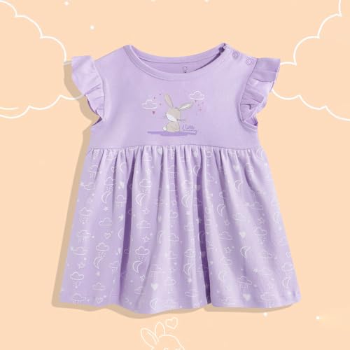 Image of Mothercare Baby Romper Short Sleeve Girls Jumpsuit Autumn Charm Pink