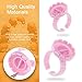 Lash Extensions Supplies,100PCS Glue Rings, Lash Glue Holder for Volume Lashes Fan, Eyelash Ring Cup for Eyelash Extension Supplies