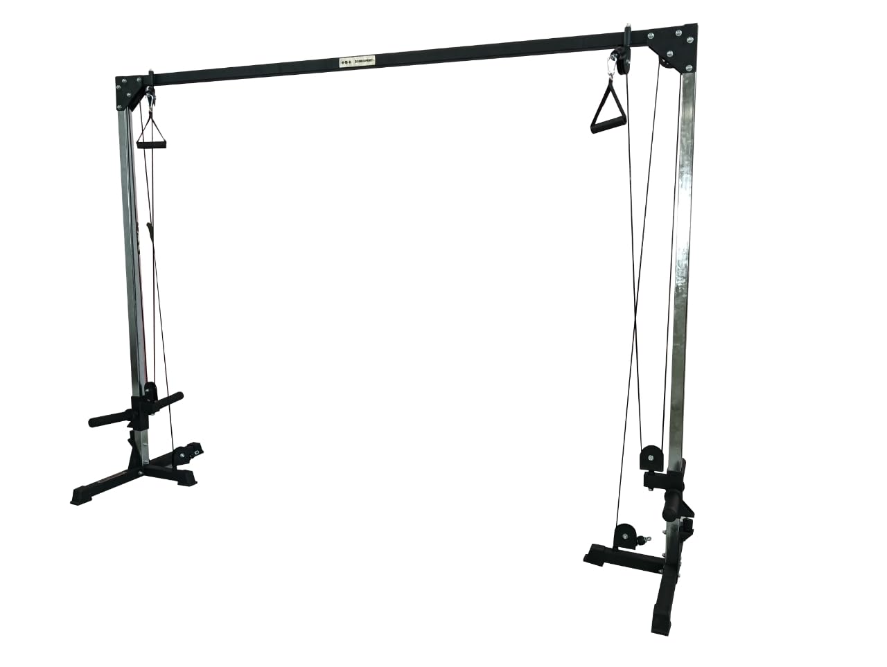 Cross cable palestra 25/50mm Zorrosport basi larghe anti ribaltamento, no fissaggio