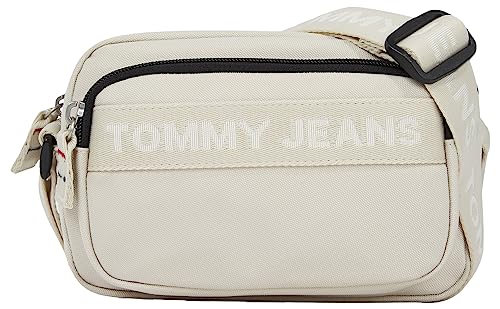 Tommy Jeans Damen Umhängetasche Essentials Klein, Beige (Bleached Stone),...