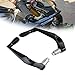 Produktbild 3D CNC Schwarz Bremshebel Schutz Handguards Aluminium 2,2 cm Universal Lenkerschutz für die meisten Sport Street Motorrad Motocross Dirt Pit Bike ATV Yamaha Kawasaki Suzuki Honda Enduro Off Road