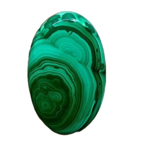 Pierre malachite naturelle ovale pour façonner votre propre pendentif ou collier