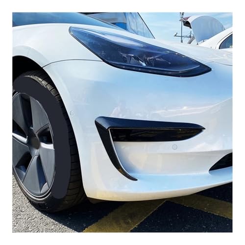 Paupières de phare pour Model 3 2017-2021 cache antibrouillard ABS - 4