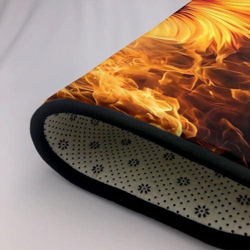 Tapis moderne à imprimé phoenix de haute qualité résistant à l'usure pour bureau - 7