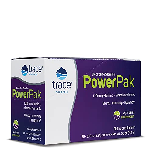 Trace Minerals Research - Power Pak Acai Berry, Non-GMO 30 packets [Health and Beauty]