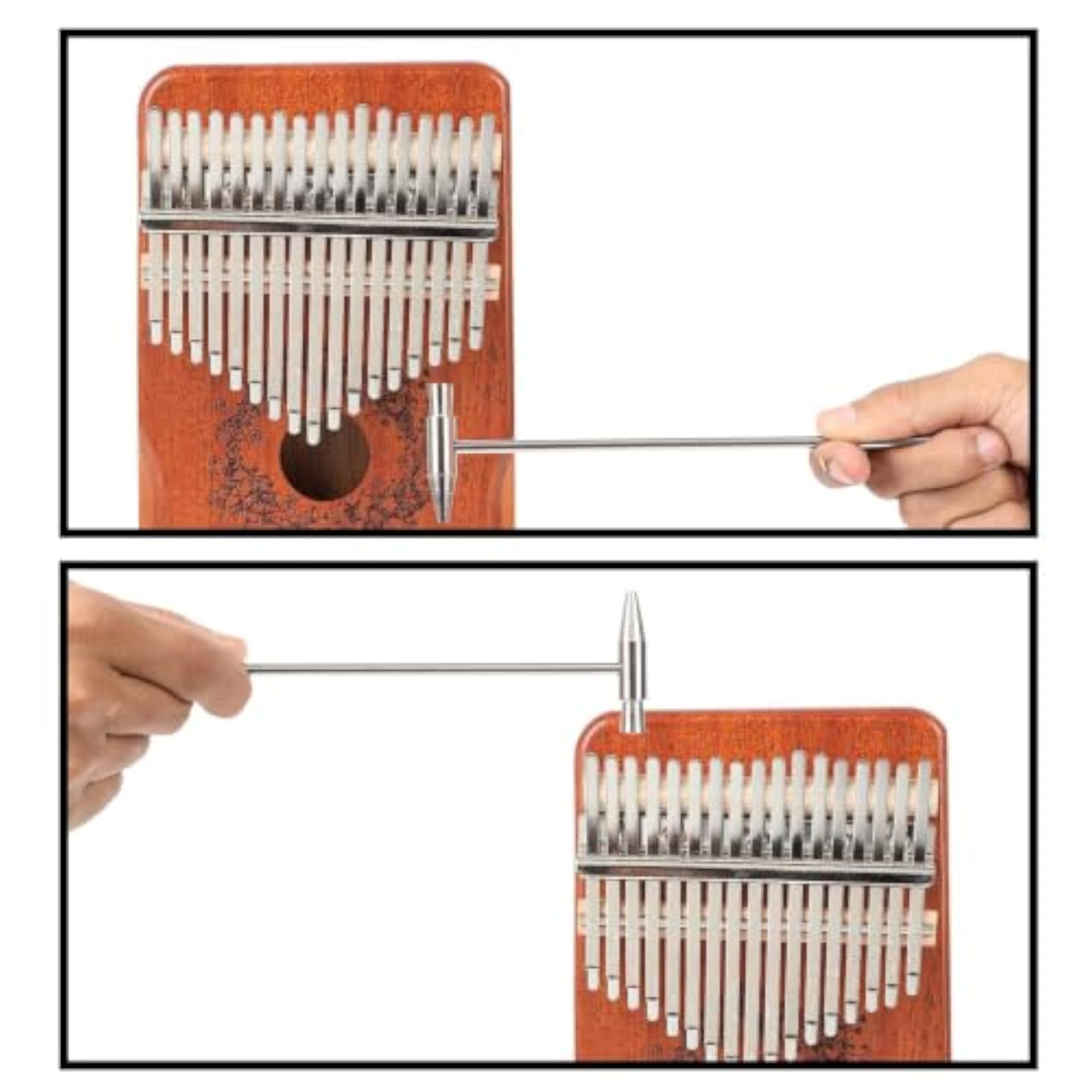 Kalimba Thumb Piano 21 Keys Wooden Musical Instrument