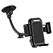 Mpow Car Phone Mount Windshield Car Phone Holder with Upgrated Suction Cup and Extra Dashboard Base Long Arm Car Cradle Compatible with iPhone Xs MAX,XS,XR,X,8,7,7P, Galaxy S10/S9/S8, Moto, Nokia, LG