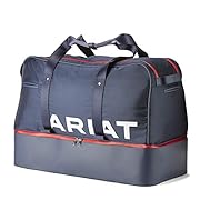 Amazon Com Ariat Duffle Boot Bag Black Grey Clothing Shoes Jewelry