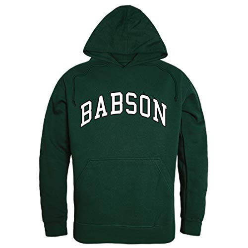 Babson Beavers NCAA Campus Pullover Hoodie - Medium, Forest Green