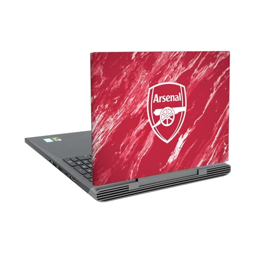 Skin Dell Inspiron 15 7000 Arsenal FC marbre rouge idéal pour le bureau et l'université