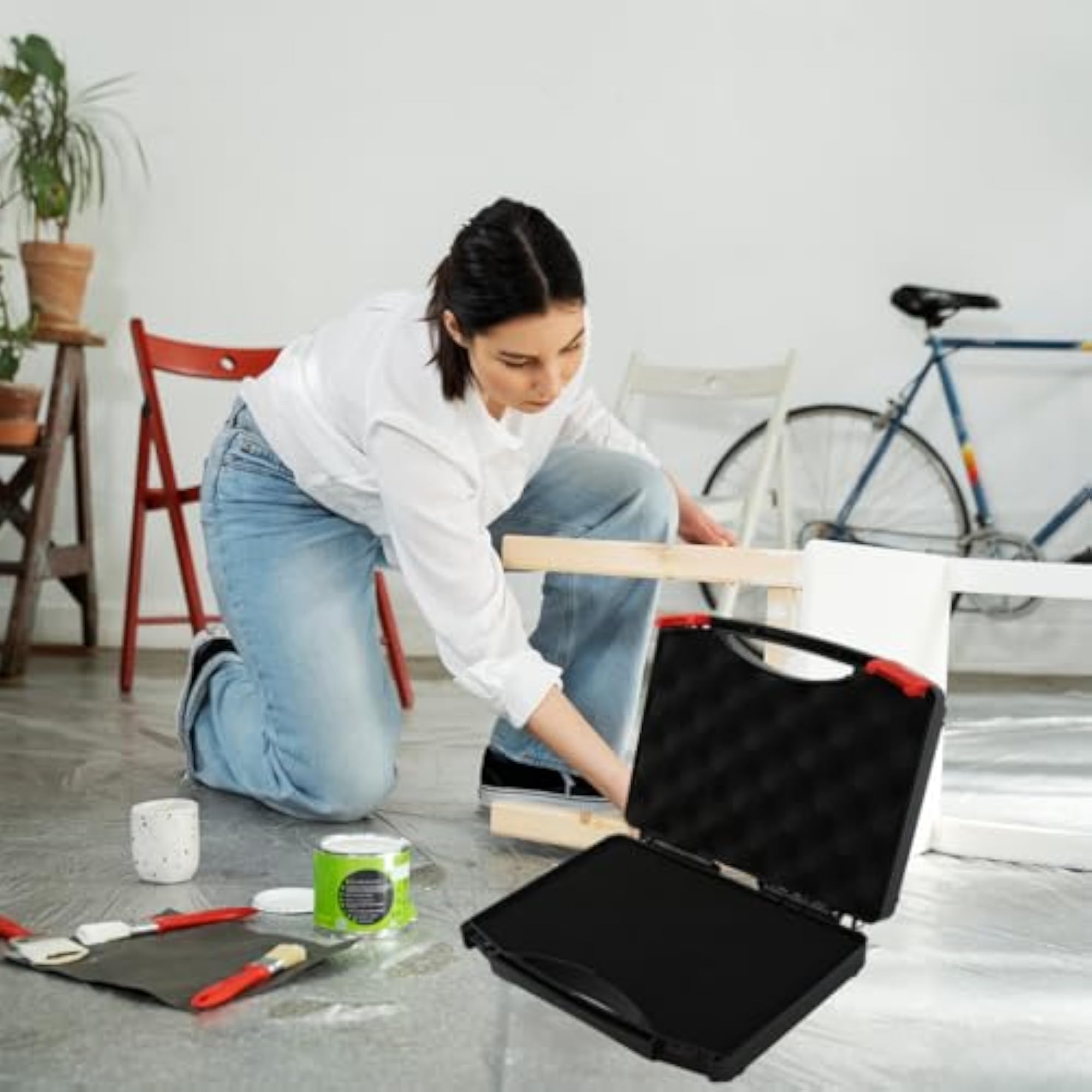 Electrical Tool Carry Case Storage Case, Hard Shell Design
