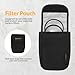 Adorama Slinger Slinger 4x6 Filter Pouch, Holds 4x6 5x Rectangular Filters, Black