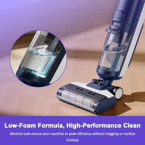 Image of Floor Cleaning Solution Compatible With Dreame Cleaning Solution, Rich, Long-lasting, Floor Cleaner for All Robot Vacuum and Wet /Dry Vacuum Cleaners (Lavender, Total 1 L)