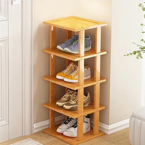 Meuble à chaussures en bois vertical 5 niveaux de haute qualité - 3
