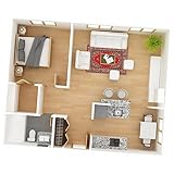 HONITANO Realistic Miniature Door Mat Mini Rug for Boys and Girls Fairy House Doll House Miniature Landscape Decorative Carpet - Image 9