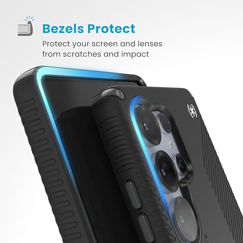 Image of Speck Samsung Galaxy S25 Ultra Case - Magnet Case, 13-Foot Drop Protection, No-Slip Grips - Samsung S25 Ultra Case Magsafe - Raised Bezel and Enhanced Buttons - Presidio 2 Grip