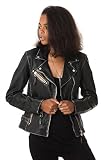 GIPSY Perfecto Lederjacke S schwarz
