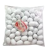 Mit den schönen bändern und plastikschnallen ist es für kinder und erwachsene einfach, die ostern hängenden ornamente herzustellen.