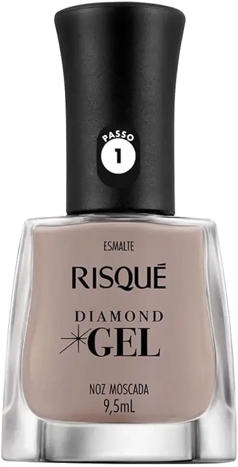 Risqué Esmalte Diamond Gel Noz Moscasda Cremoso 9 5 Ml