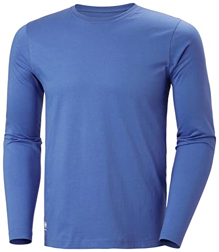 Helly Hansen Workwear Men's Classic Longsleeve, Stone Blue, L