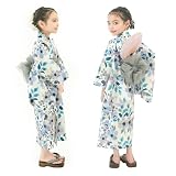 [RIO] 紐付き浴衣２点セット(ラベンダー 90cm)