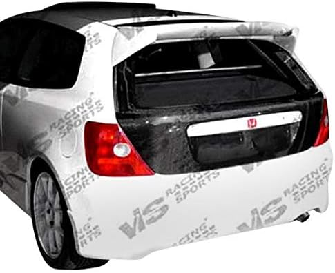 VIS Racing (02HDCVCHBOE-020C) OEM Style Carbon Fiber Hatch - Compatible for Honda Civic (SI) US 2002-2005 (2002 2003 2004 2005 | 02 03 04 05)