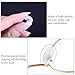 8 Pairs Silicone Nose Pads Covers, Anti-Slip Eyeglass Nose Bridge Pads, Comfortable Slip-on Nose Pads for Glasses and Sunglasses
