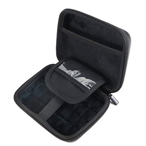 Shan-S Storage Case for Canon PV-123 Printer,Universal Mini Portable EVA Hard Shell Travel Storage Bag Protective Carrying Case Cover Mesh Zipper Pouch Bag for Xiaomi XPRINT Printer Accessories