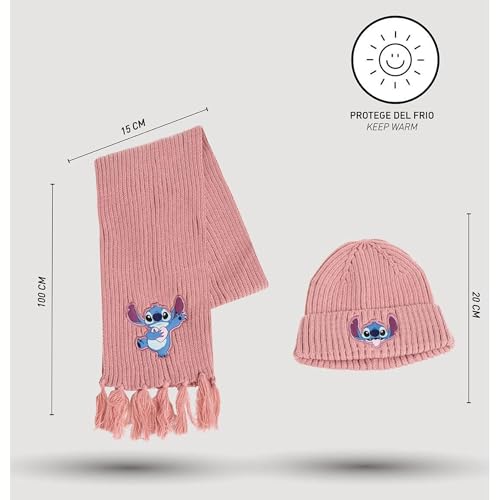 Ensemble Stitch ensemble de 2 pièces écharpe cadeau parfait pour petit garçon fan de Disney